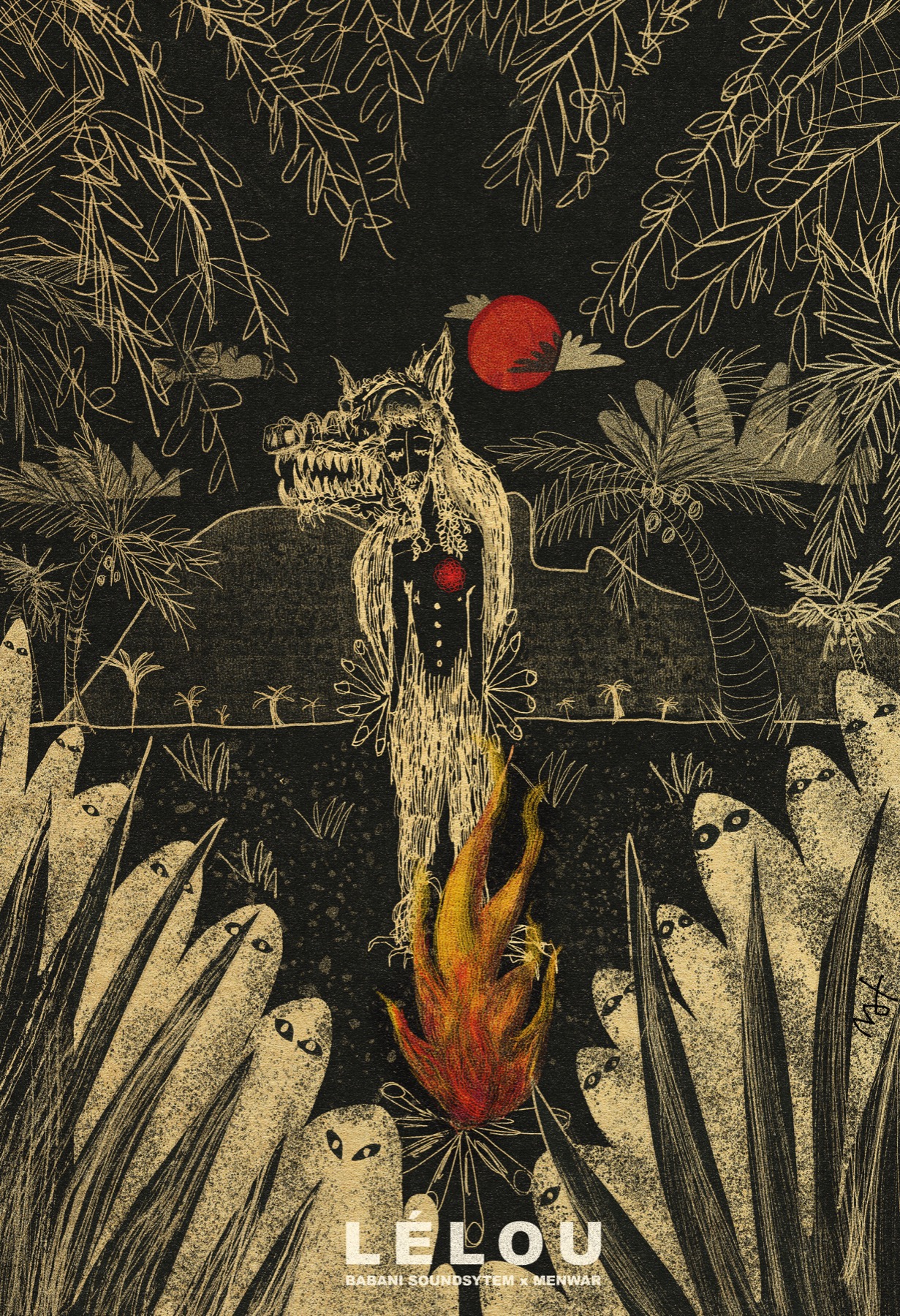 lélou · artwork by max anish